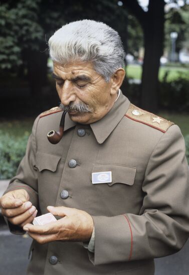 Joseph Stalin look-alike