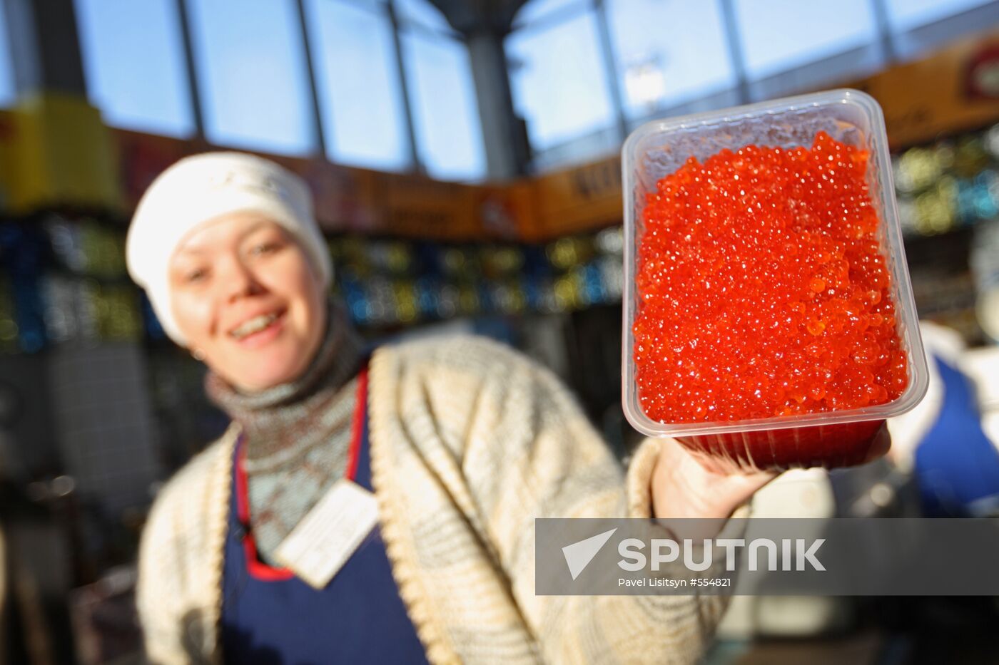Shartashsky market in Yekaterinburg