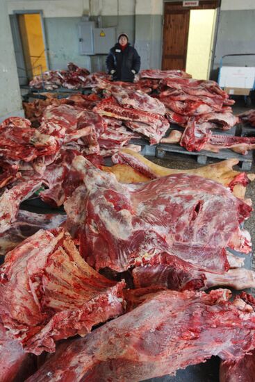 Shartashsky market in Yekaterinburg