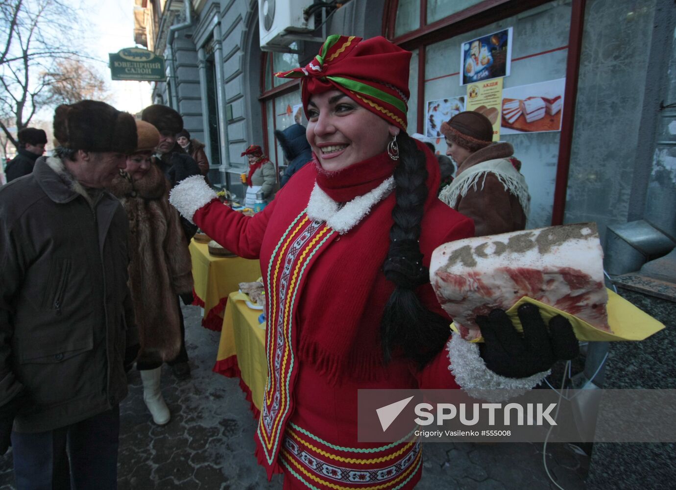 Lard Feast in Poltava