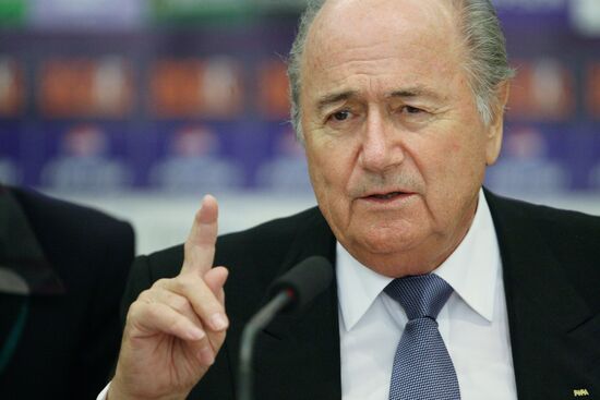 FIFA president Joseph Blatter