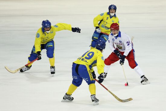 World Bandy Championships, Russia vs. Kazakhstan