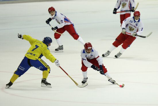 World Bandy Championships, Russia vs. Kazakhstan