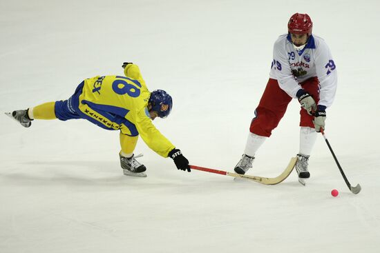 World Bandy Championships, Russia vs. Kazakhstan