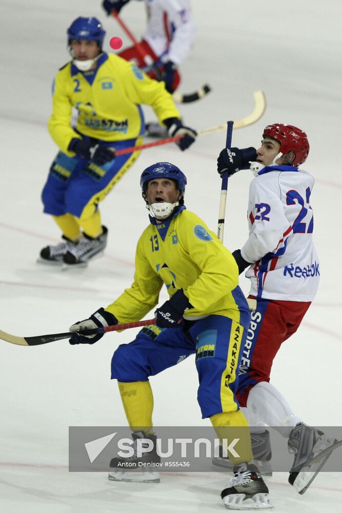 World Bandy Championships, Russia vs. Kazakhstan