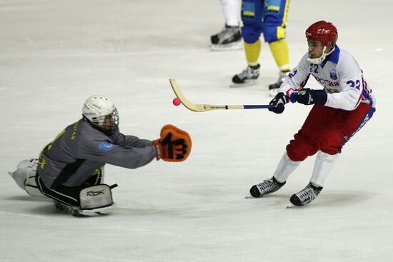 World Bandy Championships, Russia vs. Kazakhstan