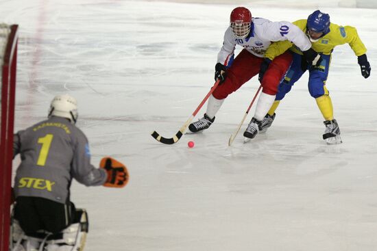 World Bandy Championships, Russia vs. Kazakhstan