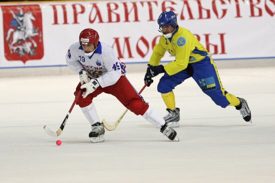 World Bandy Championships, Russia vs. Kazakhstan