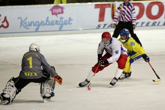 World Bandy Championships, Russia vs. Kazakhstan