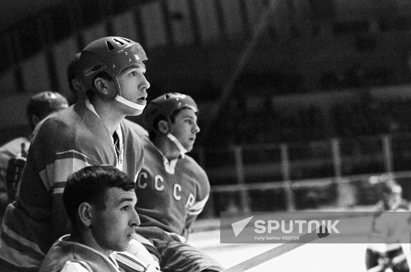 Soviet hockey players