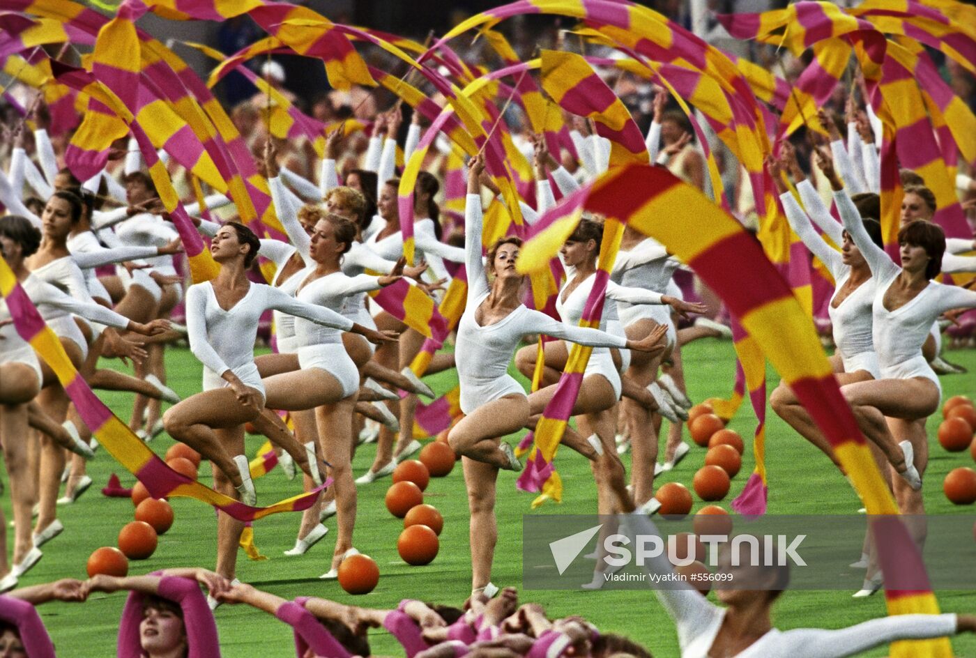 Opening ceremony of the 22nd Olympics in Moscow