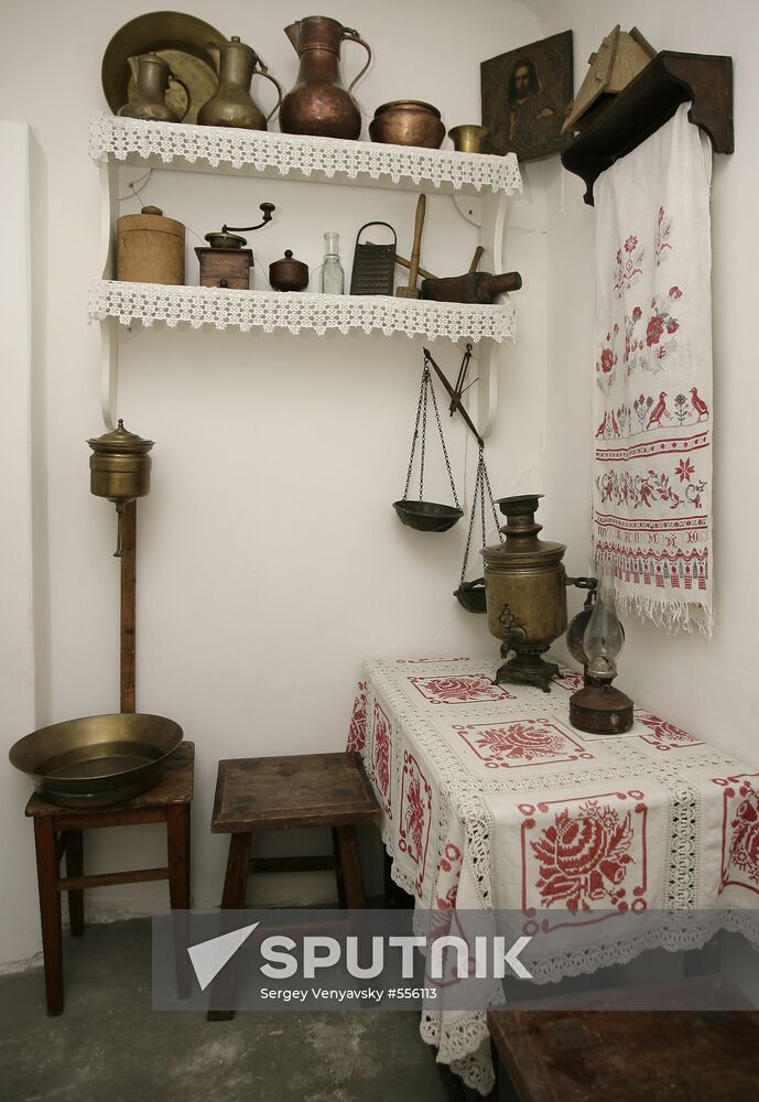 Anton Chekhov.s memorial house in Taganrog