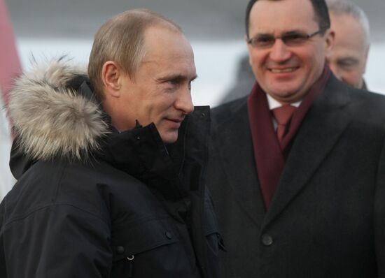 Vladimir Putin comes to Cheboksary