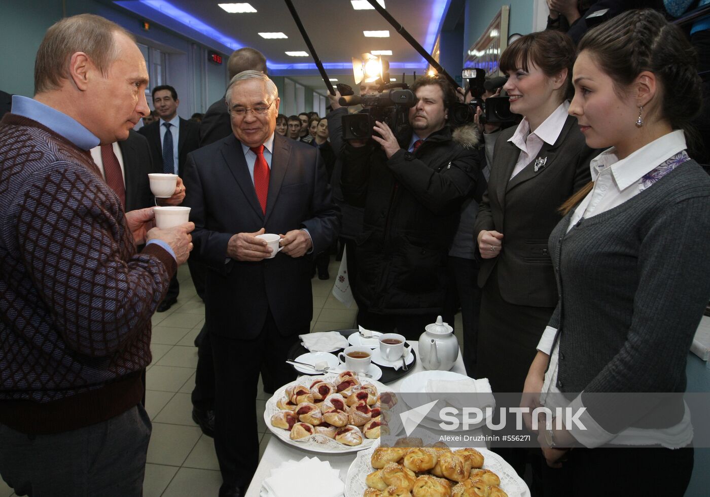 Vladimir Putin visits Cheboksary