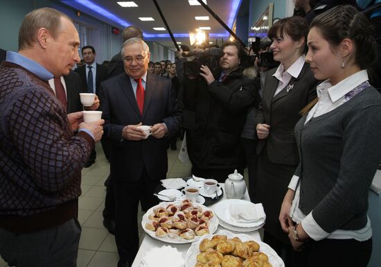 Vladimir Putin visits Cheboksary