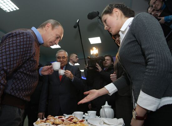 Vladimir Putin visits Cheboksary