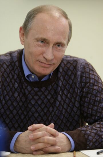 Vladimir Putin comes to Cheboksary