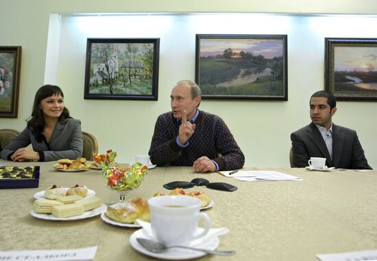 Vladimir Putin comes to Cheboksary