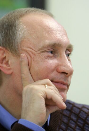 Vladimir Putin comes to Cheboksary