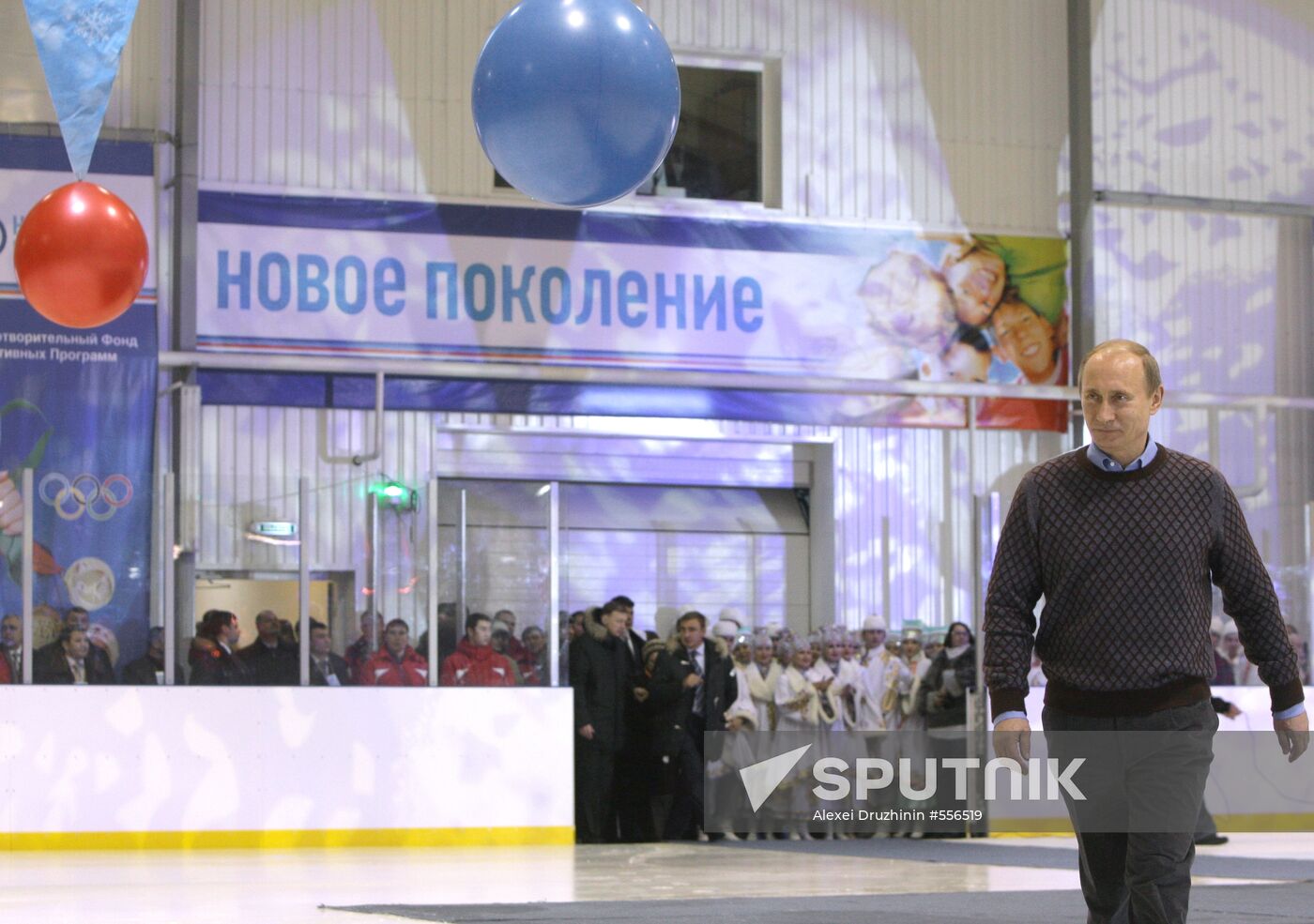 Vladimir Putin comes to Cheboksary