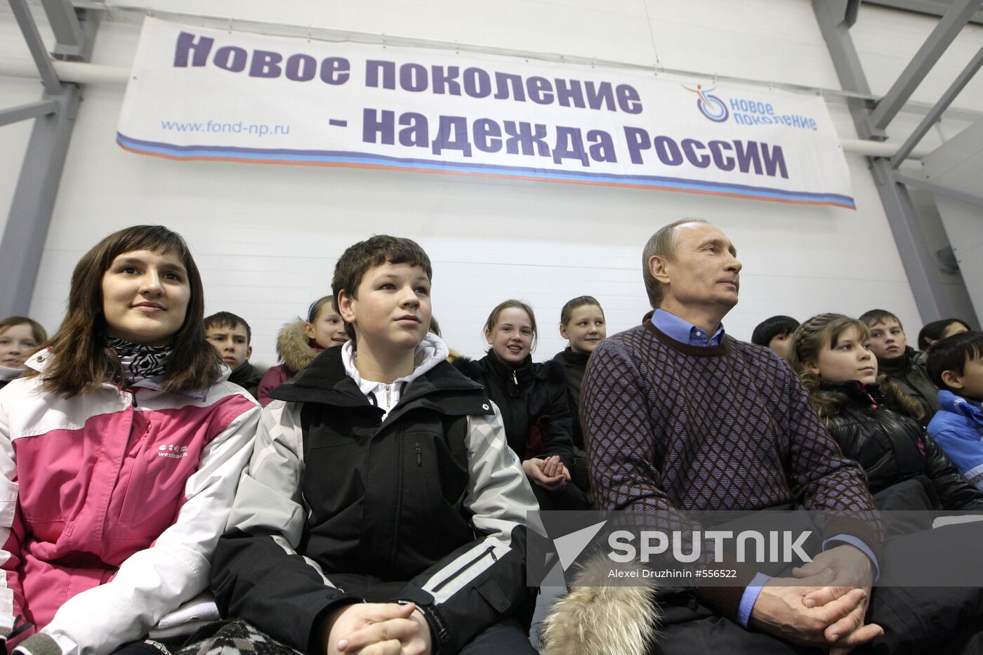 Vladimir Putin comes to Cheboksary