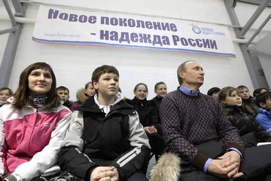 Vladimir Putin comes to Cheboksary