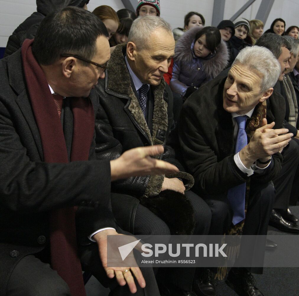 Nikolai Fyodorov, Grigory Rapota and Andrei Fursenko