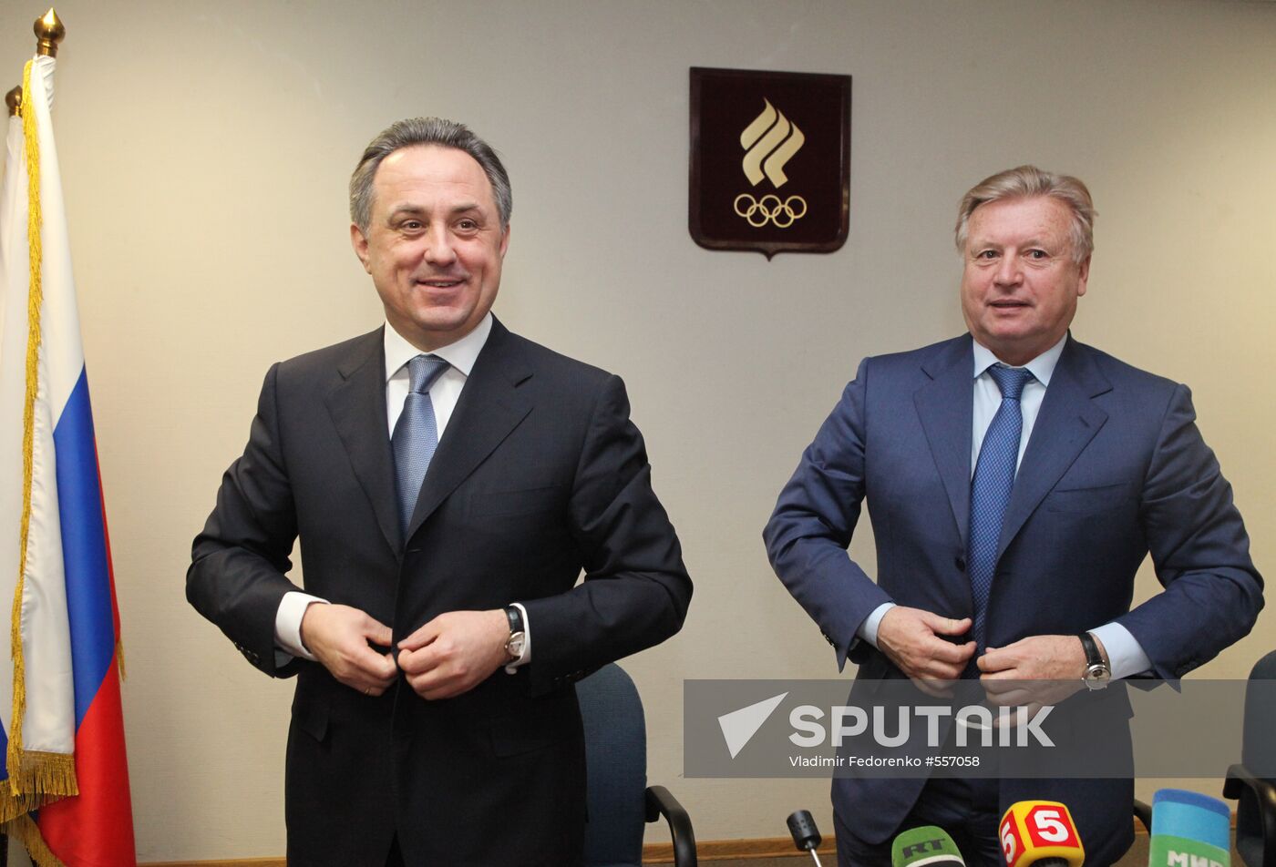 Vitaly Mutko, Leonid Tyagachyov