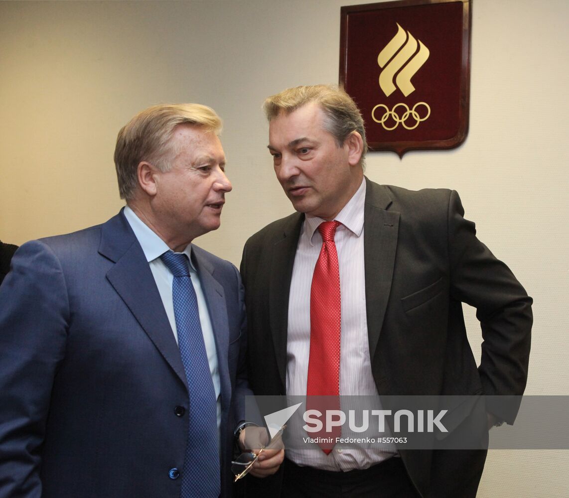 Leonid Tyagachyov and Vladislav Tretyak