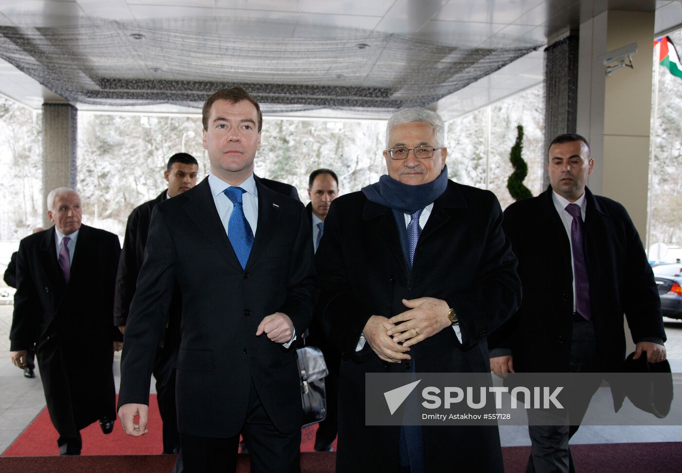 Dmitry Medvedev, Mahmoud Abbas meet in Sochi