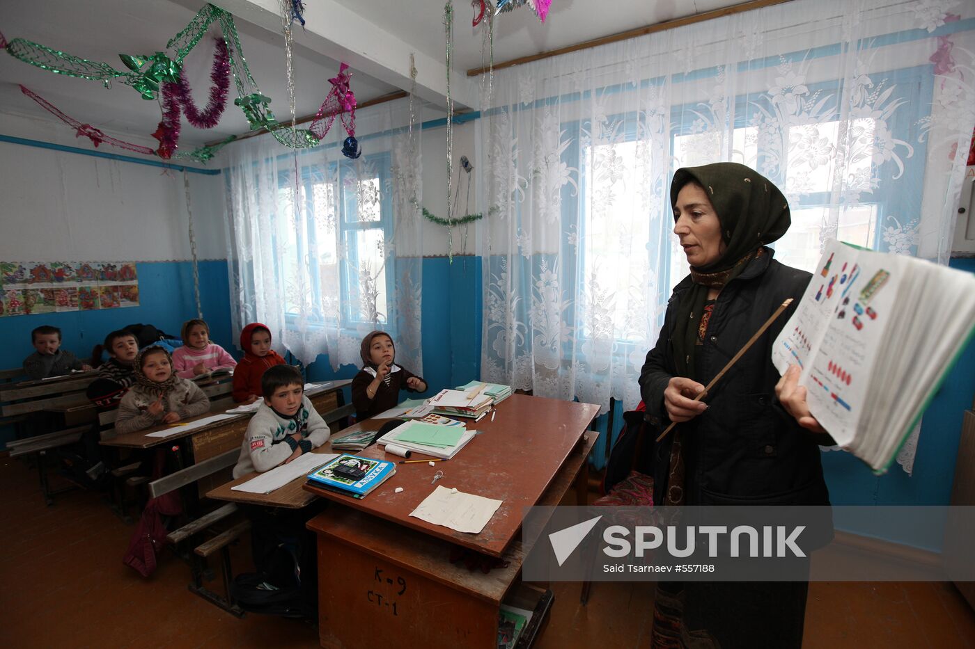 Village school in Dagestan