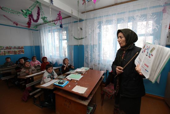 Village school in Dagestan