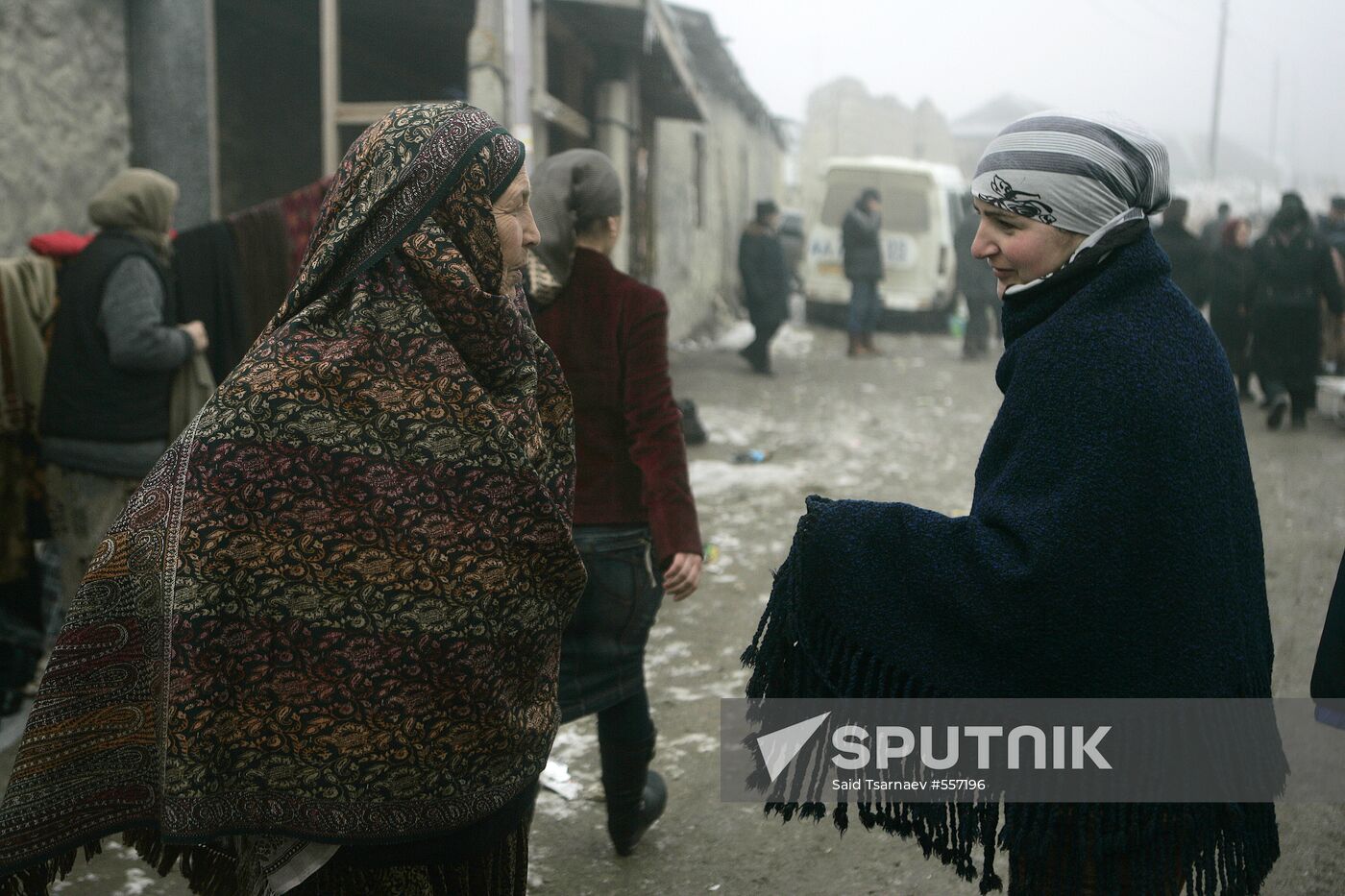 Dwellers of Andi high-mountain village