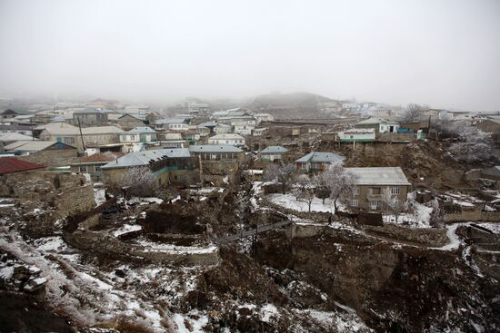 High-mountain village of Andi