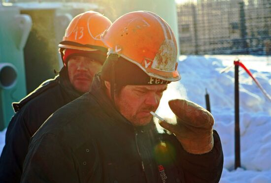 Leningrad Nuclear Power Plant 2 construction site