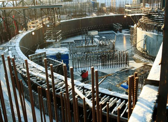 Leningrad Nuclear Power Plant 2 construction site
