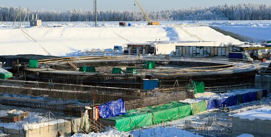 Leningrad Nuclear Power Plant 2 construction site