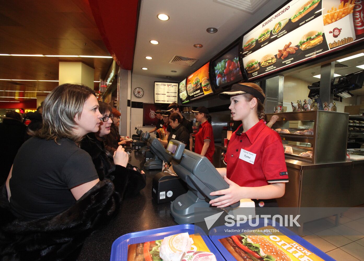 Burger King opens its first restaurant in Moscow