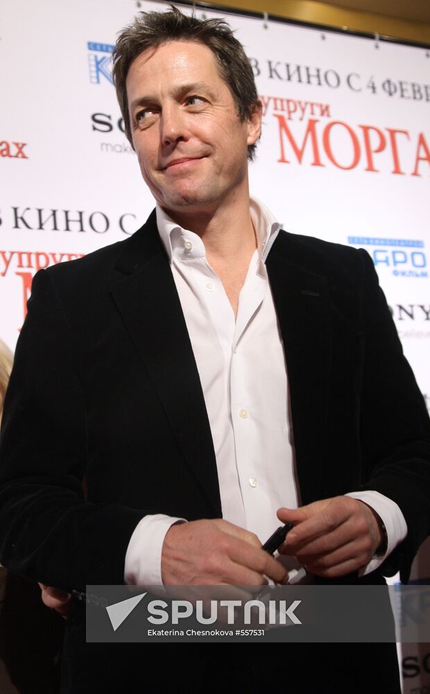 Actor Hugh Grant