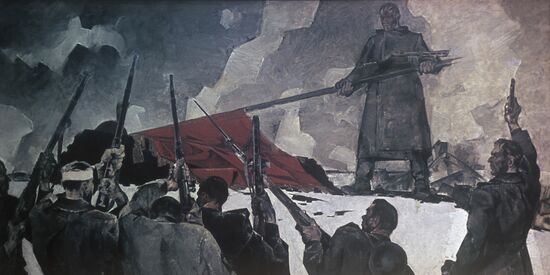 Dedicated to the Defenders of Moscow art exhibition