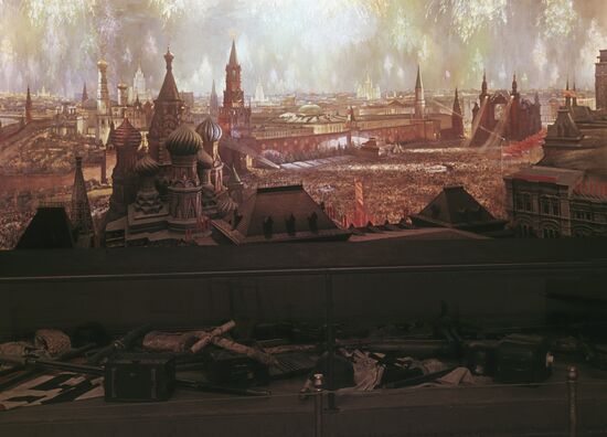 Dedicated to the Defenders of Moscow art exhibition