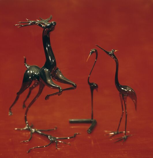 Viktor Trufanov's glass figurines