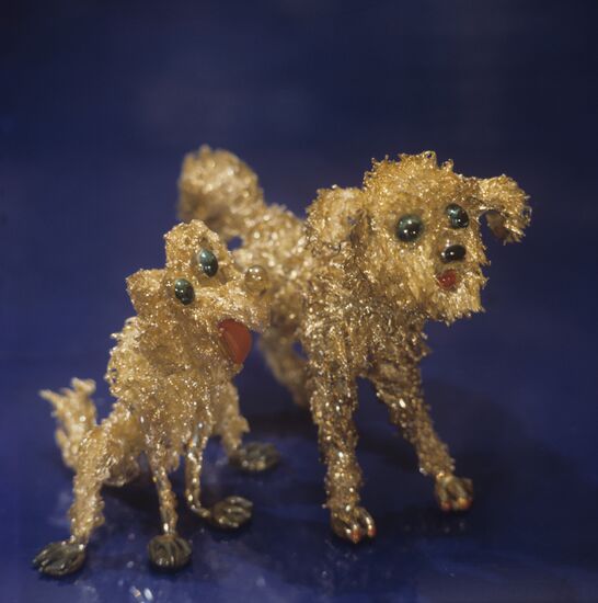 Viktor Trufanov's glass figurines