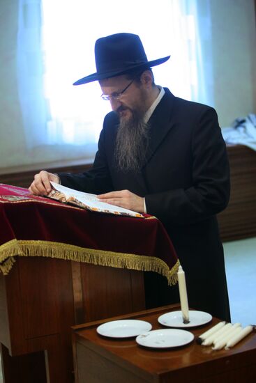 Russia's chief rabbi Berl Lazar