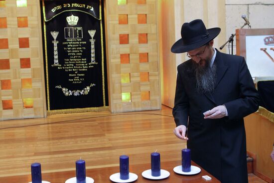 Russia's chief rabbi Berl Lazar