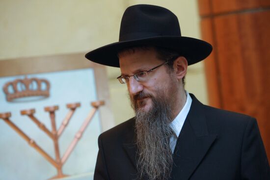 Russia's chief rabbi Berl Lazar