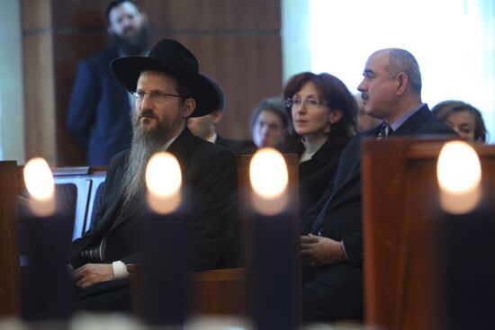 Russia's chief rabbi Berl Lazar
