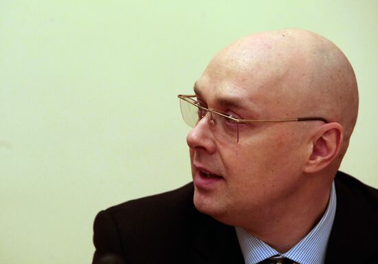TV host of Kultura television channel Mikhail Makarov
