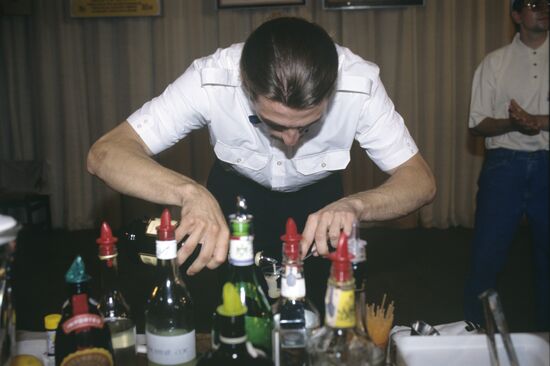 The Fastest Bartender competition