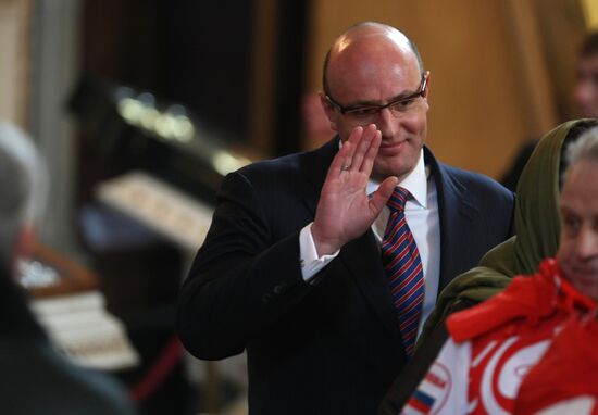 Sochi 2014 Organizing Committee chairman Dmitry Chernyshenko